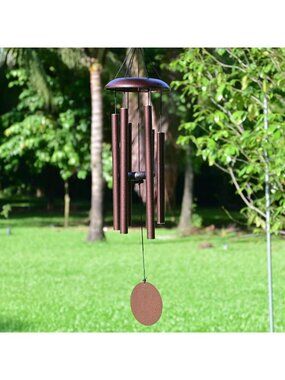 Deep Tone Wind Chimes for Outdoors - 32" Memorial & Sympathy Garden Décor